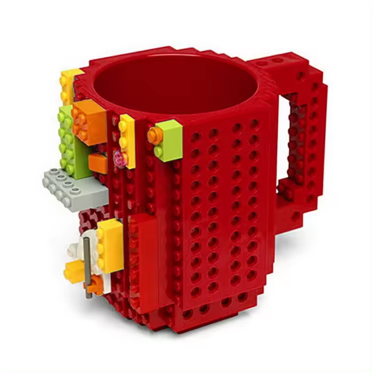 Taza de Construcción Creativa para Niños